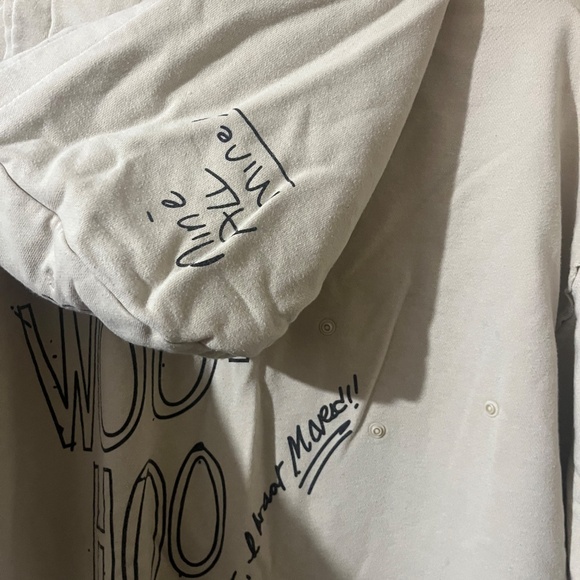 13De MARZO DAFFY DUCK SKETCH ZIP HOODIE - Picture 4 of 6